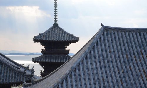 Temple Honrenji et Sanctuaire Shinto de Ushimado